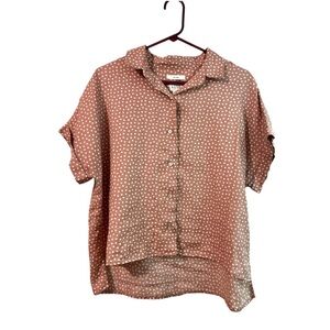 Nicole Miller | Linen | Oversized Blouse